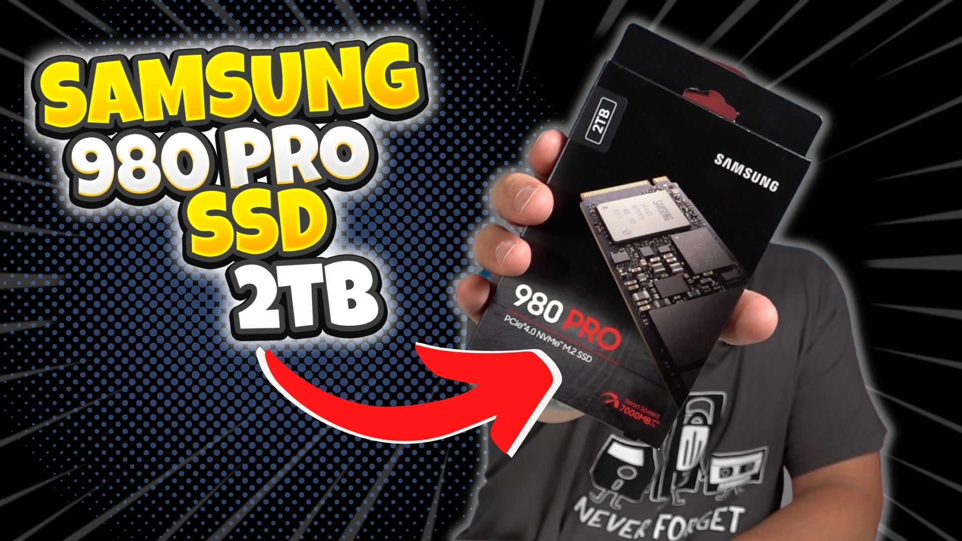 Watch Samsung 980 Pro 2TB SSD Solid State Hard Drive Very Fast on